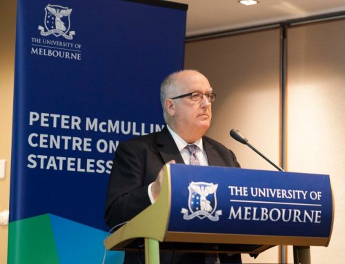 The Official Opening Of The Peter McMullin Centre on Statelessness